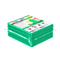 Мешки для мусора 160 л, зеленые, в пачке 10 шт., ПВД, 40 мкм, 900х1100 мм, i-Bag в Краснодаре