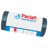 Мешки для мусора 60 л, черные, в рулоне 50 шт., ПНД, 6,2 мкм, 800х600 мм, PACLAN Professional, 604078 в Краснодаре