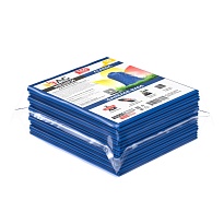 Мешки для мусора 160 л, синие, в пачке 10 шт., ПВД, 40 мкм, 900х1100 мм, i-Bag в Краснодаре