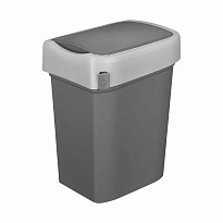 Контейнер для мусора Smart Bin 10 л (серый) 10 серый в Краснодаре